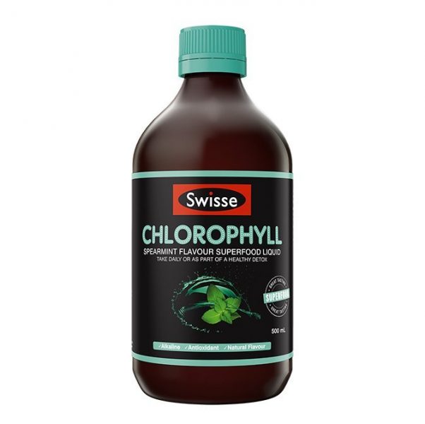 Nước diệp lục Swisse Chlorophyll Spearmint 