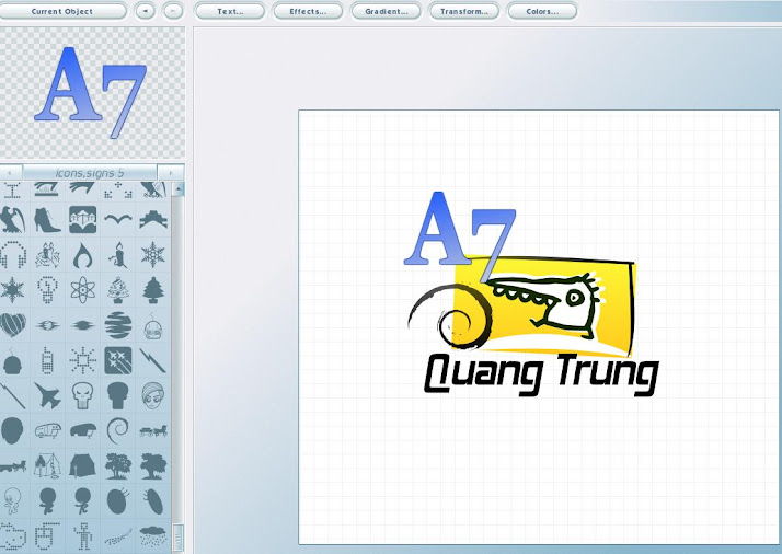 Hướng dẫn sử dụng phần mềm tự thiết kế áo lớp AAA Logo 3
