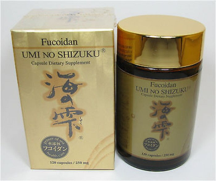 Công dụng tuyệt vời của Fucoidan Umi No Shizuku Nhật Bản