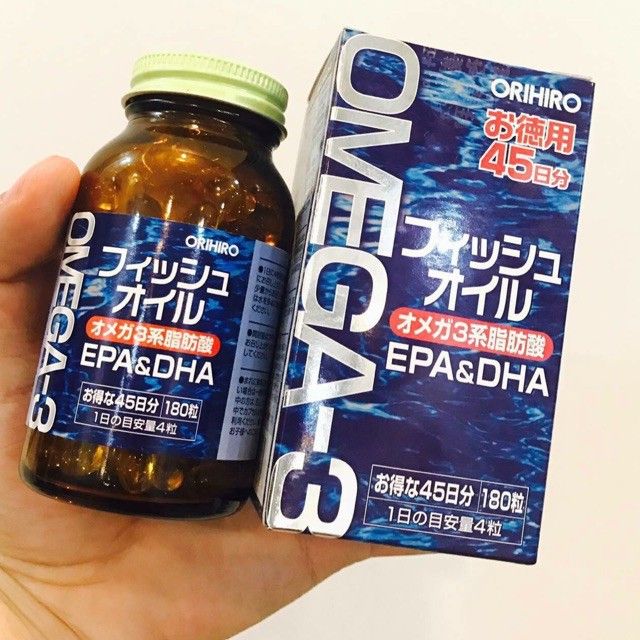 Omega 3 là dạng thực phẩm chức năng tốt cho mắt đến từ NSX ORIHIRO