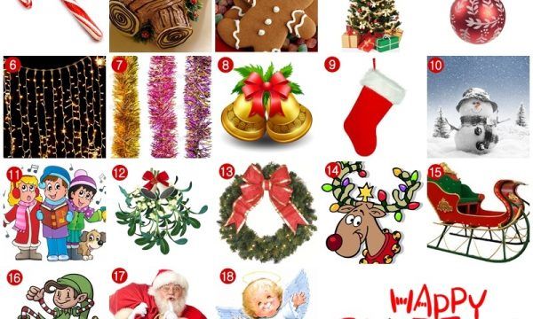 Một số hình vẽ trang trí noel